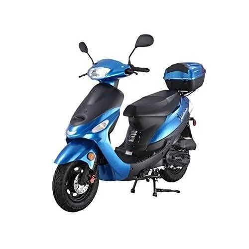 50cc GAS Street Legal Scooter Taotao ATM50-A1 �C Blue