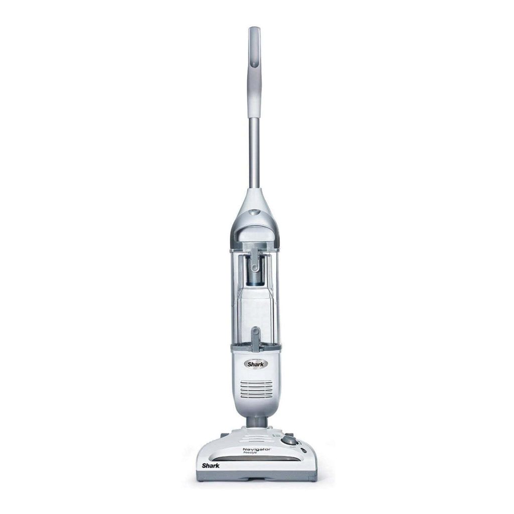 Shark SV1106 Navigator Freestyle Cordless Stick Vacuum, Lightweight, White/Grey, for Carpet & Pet Hair