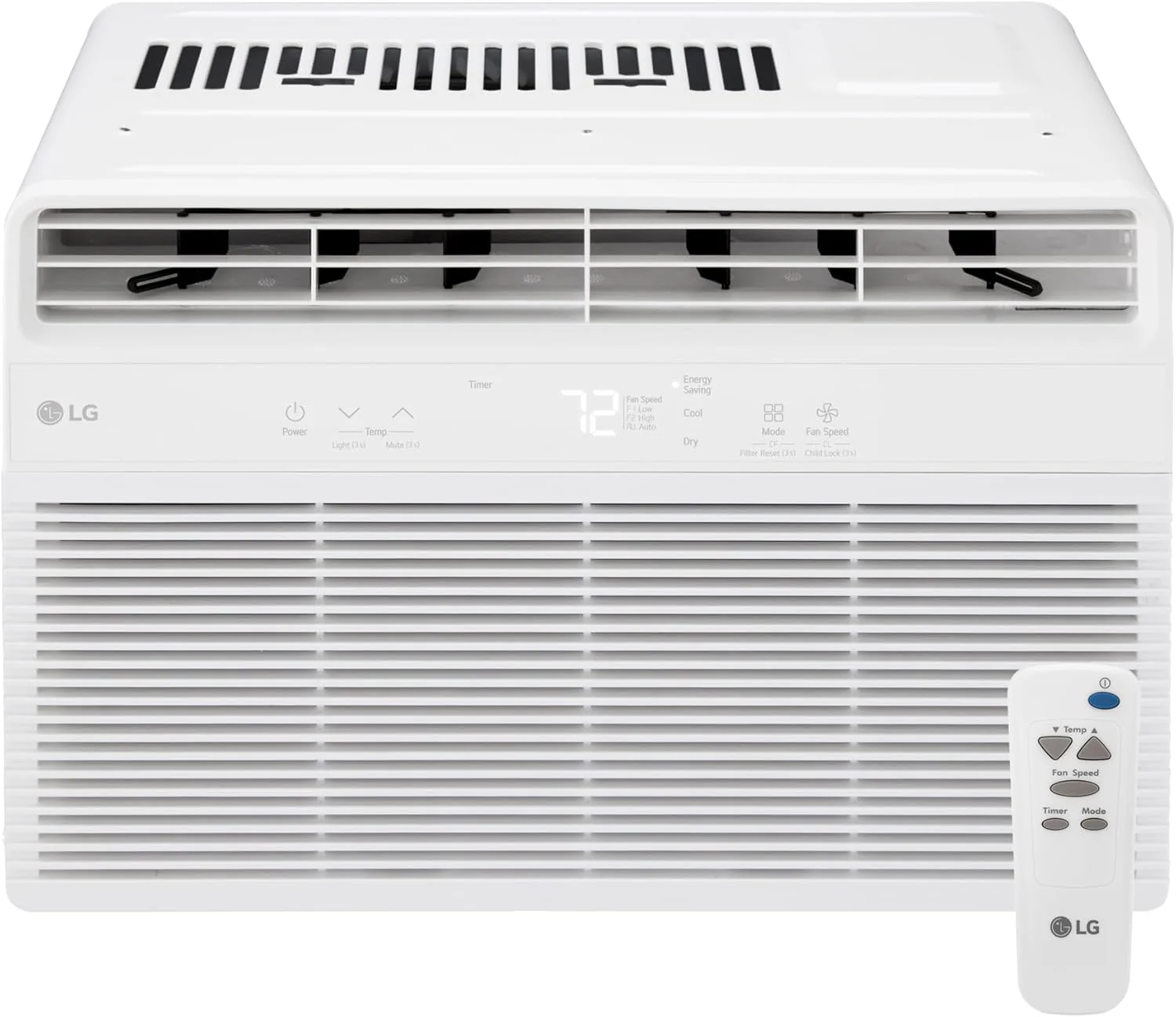LG 5000 BTU Window Air Conditioner with Remote, Easy Mechanical Control Ultra-Quiet