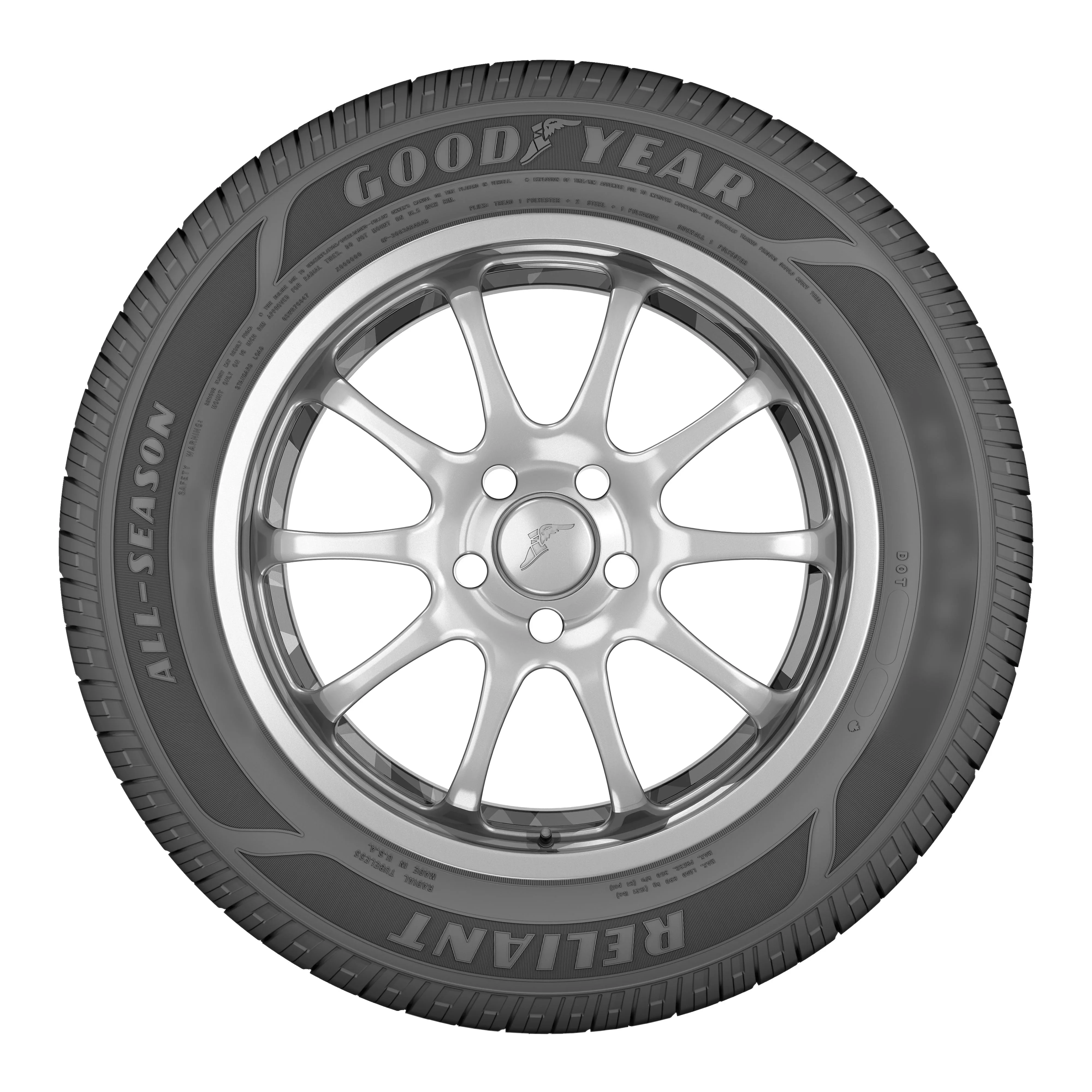 Goodyear All Season Tire 225/65R17 102H - Reliant