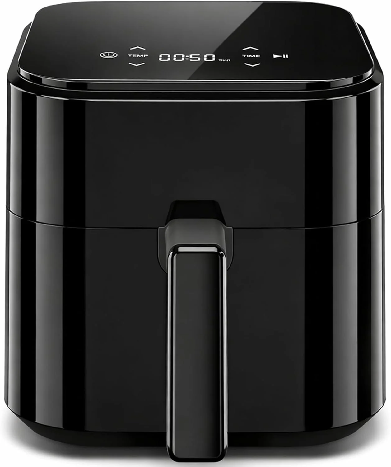 Simple Deluxe 10-in-1 Air Fryer Oven 12.6 Qt, Digital Preset Airfryer with Visible Window