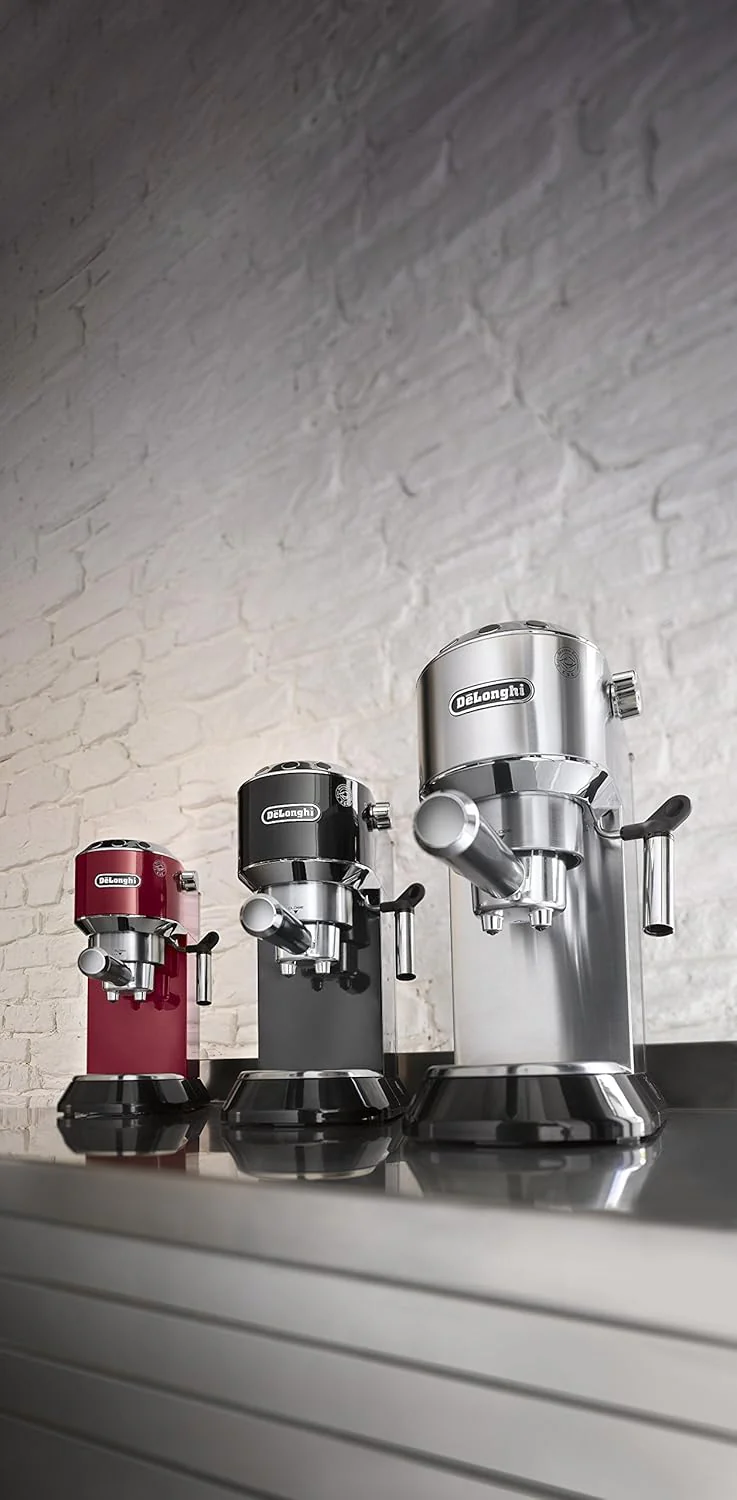 De’Longhi Dedica Espresso Machine with Manual Milk Frother