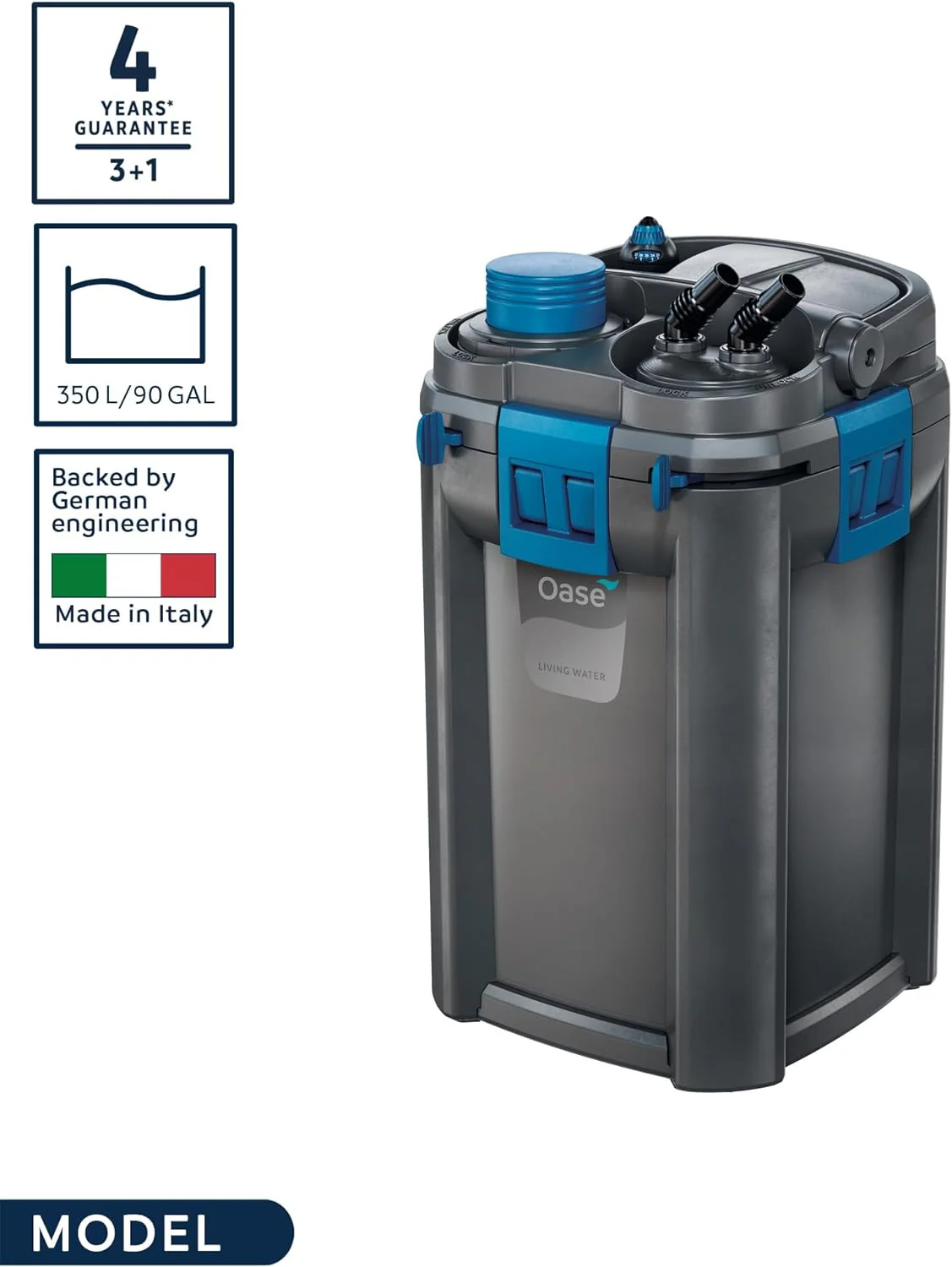 Indoor Aquatics Biomaster Thermo 250,Black